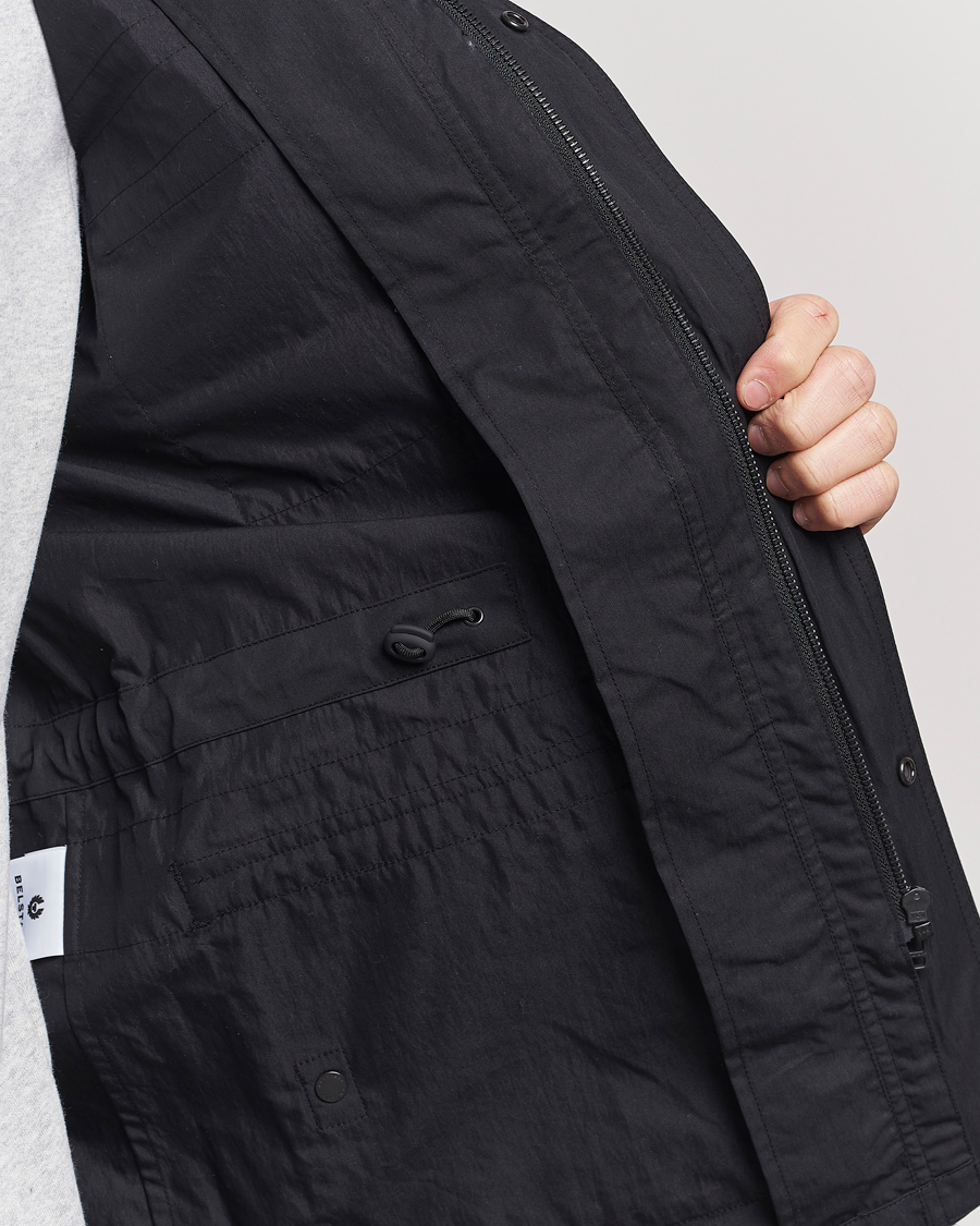 Herre | Jakker | Belstaff | Sprint Cotton Field Jacket Black