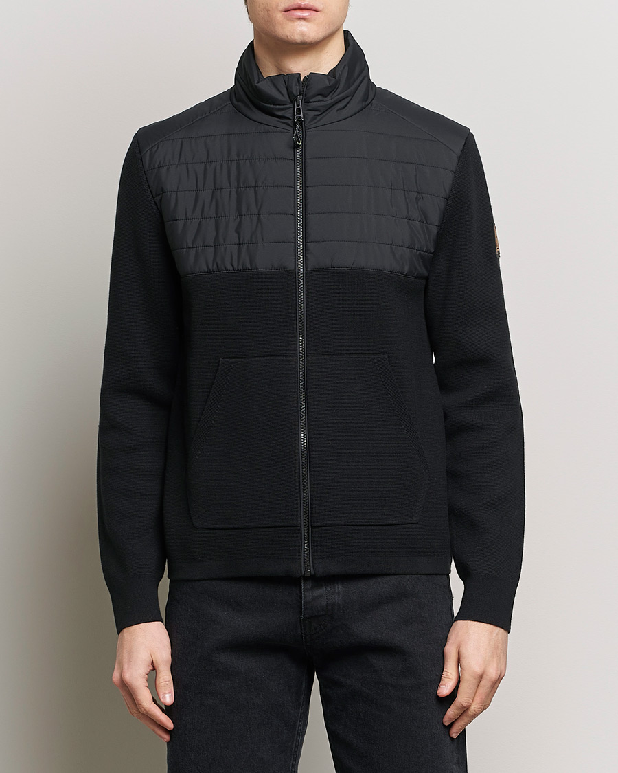 Herre | Afdelinger | Belstaff | Venture Hybrid Full Zip Black