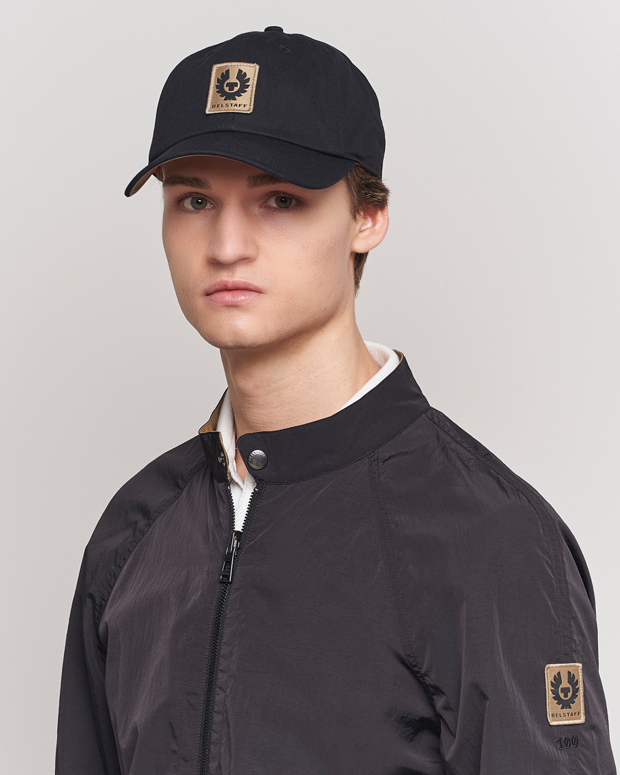 Herre | Tilbehør | Belstaff | Centenary Cap Black