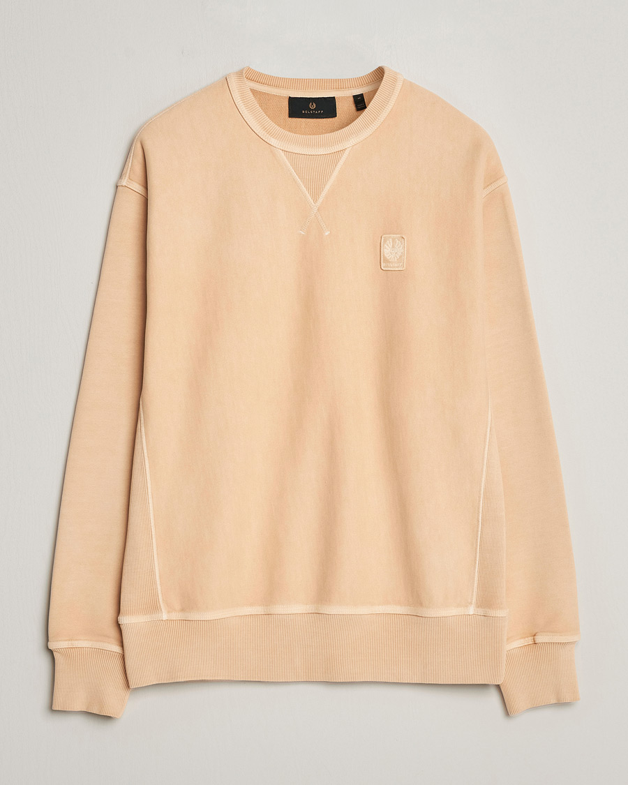 Herre | Trøjer | Belstaff | Outliner Cotton Crew Neck Peach