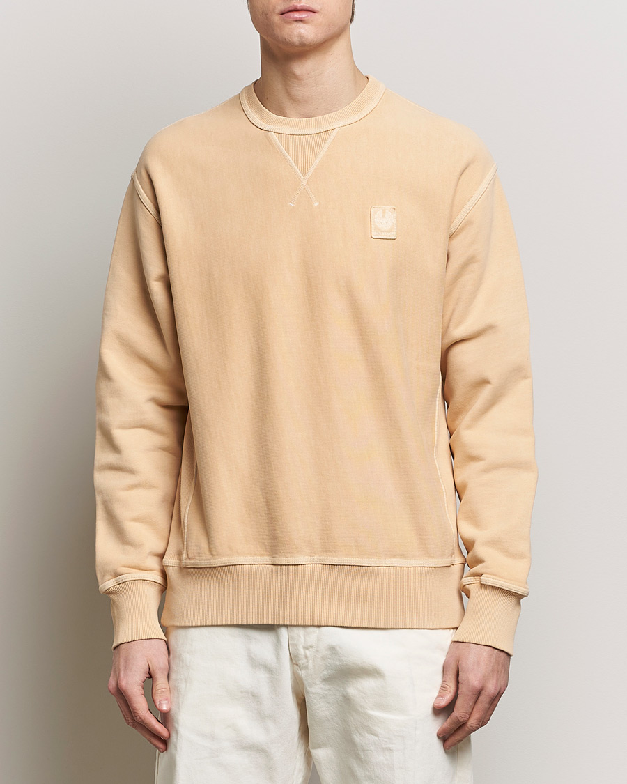 Herre | Afdelinger | Belstaff | Outliner Cotton Crew Neck Peach