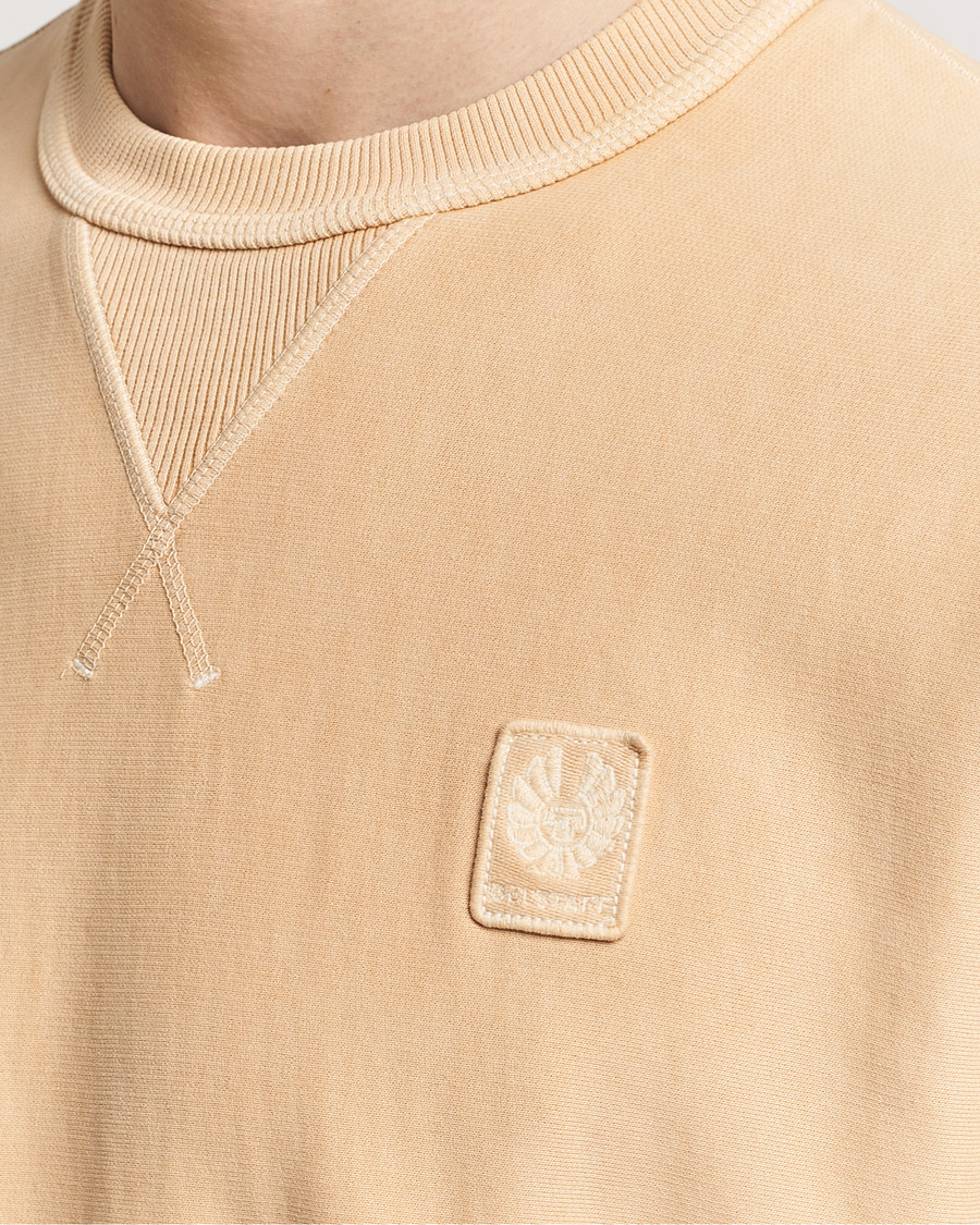 Herre | Trøjer | Belstaff | Outliner Cotton Crew Neck Peach