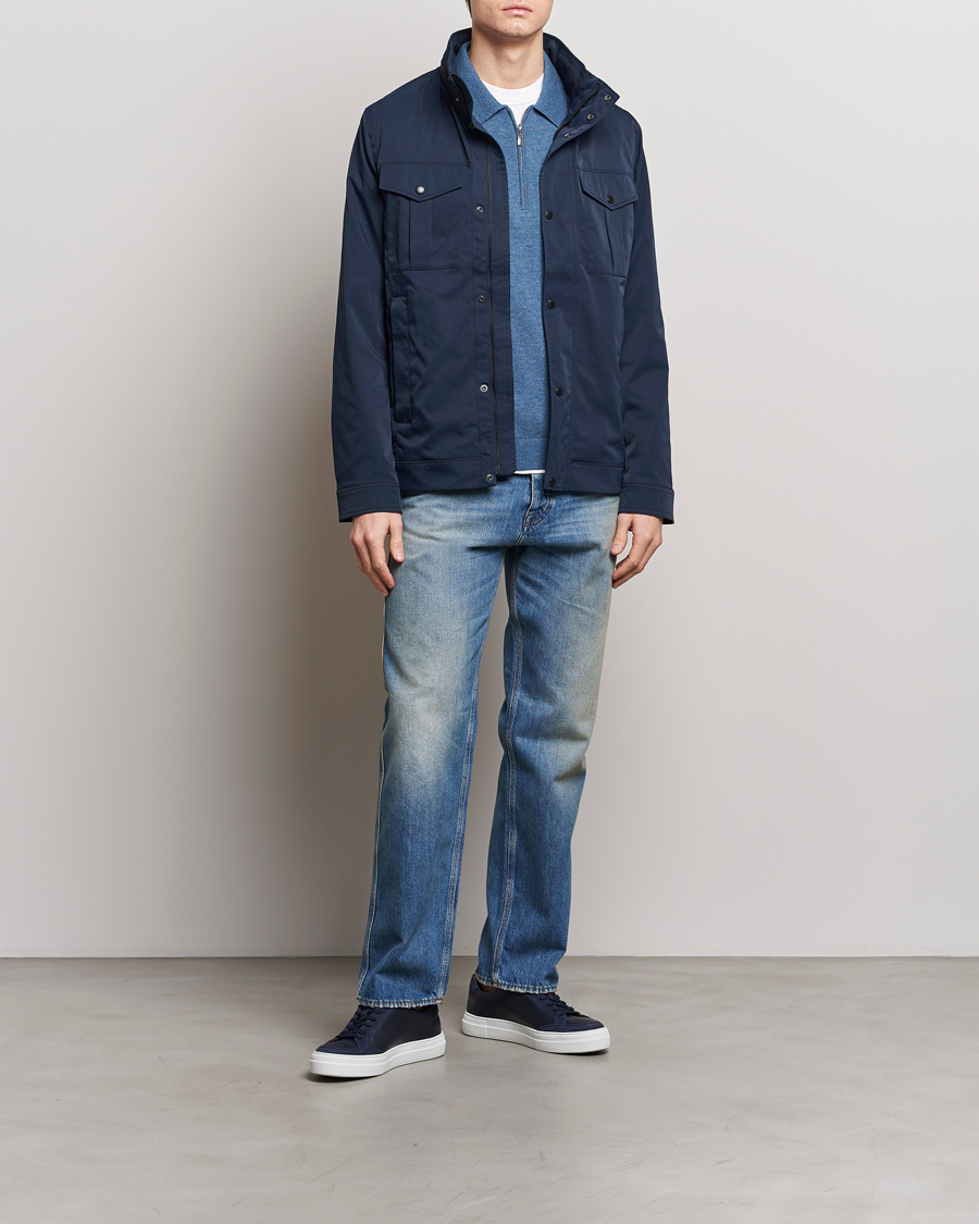 Herre | Jakker | J.Lindeberg | Bailey Field Jacket Navy