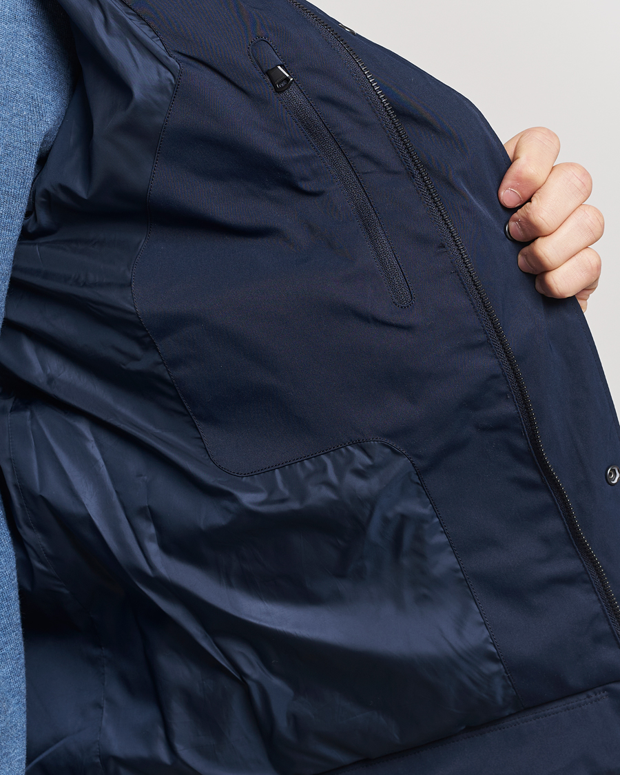 Herre | Jakker | J.Lindeberg | Bailey Field Jacket Navy