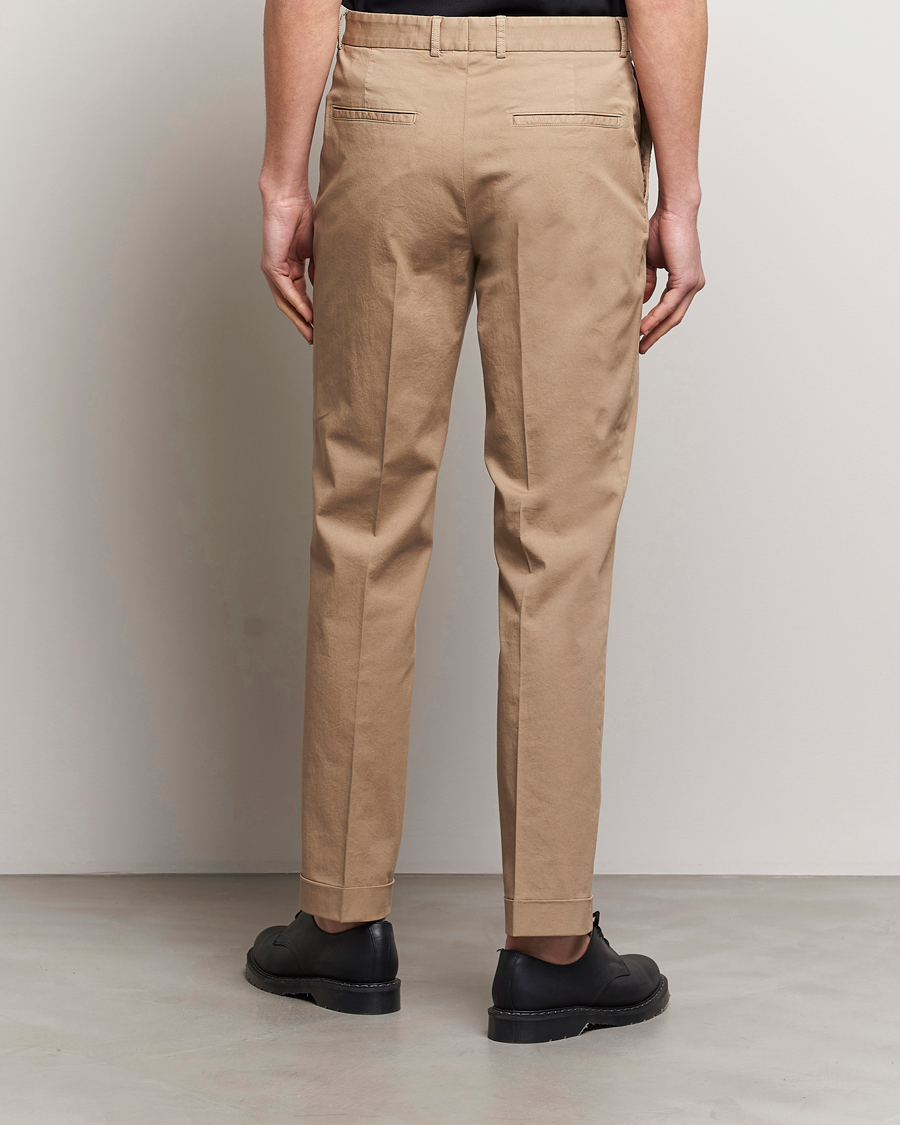 Herre | Bukser | J.Lindeberg | Lois Garment Dye Pants Batique Khaki