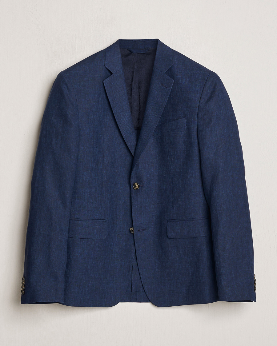 Herre | Blazere & jakker | J.Lindeberg | Hopper Super Linen Blazer Navy
