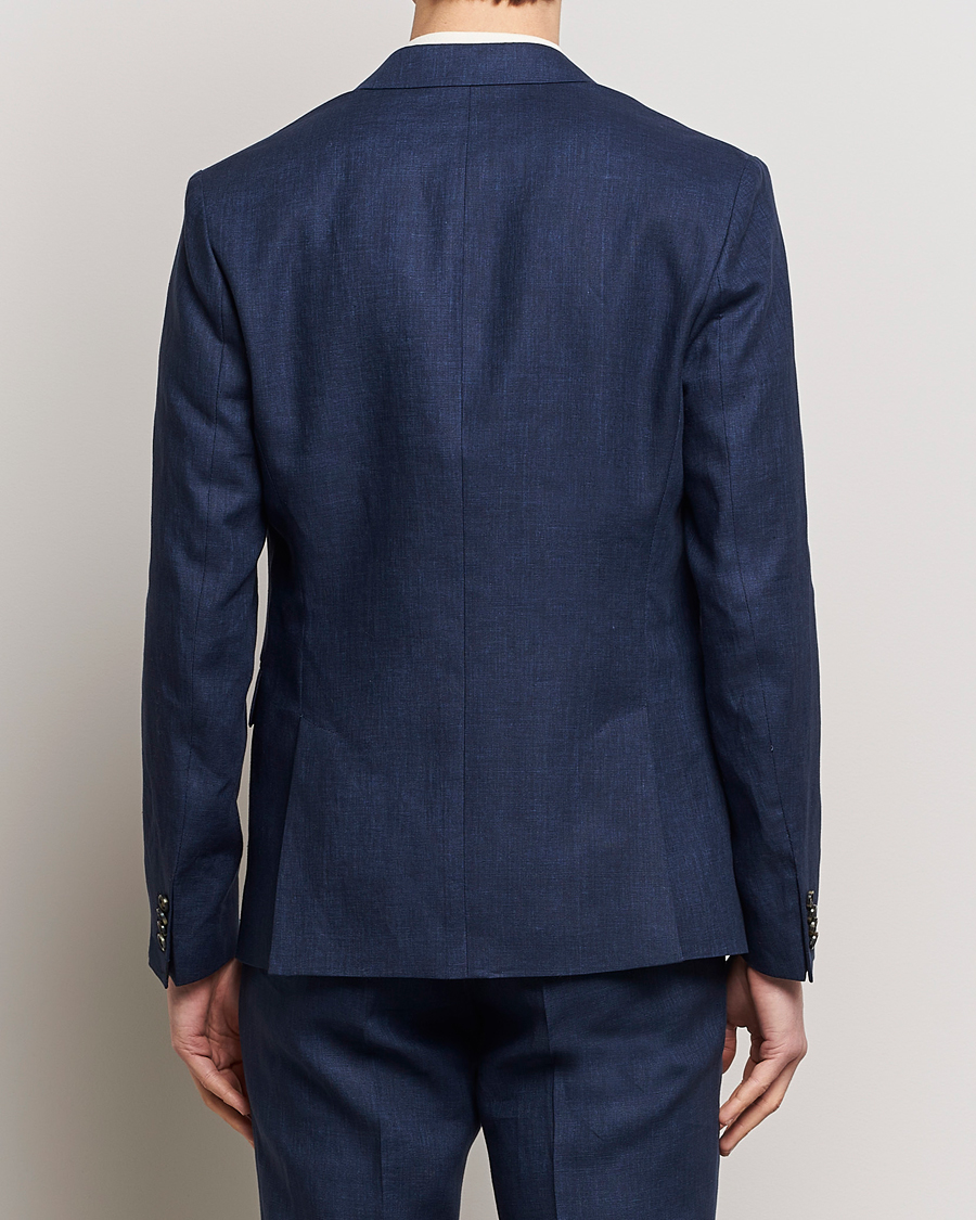Herre | Blazere & jakker | J.Lindeberg | Hopper Super Linen Blazer Navy