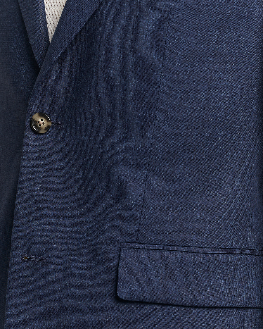 Herre | Blazere & jakker | J.Lindeberg | Hopper Super Linen Blazer Navy