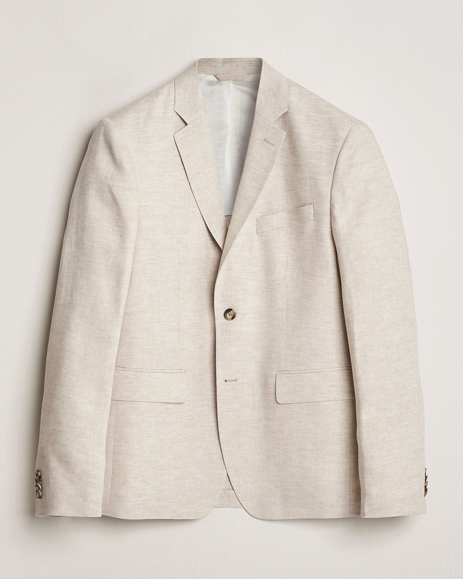 Herr |  | J.Lindeberg | Hopper Super Linen Blazer Moonbeam