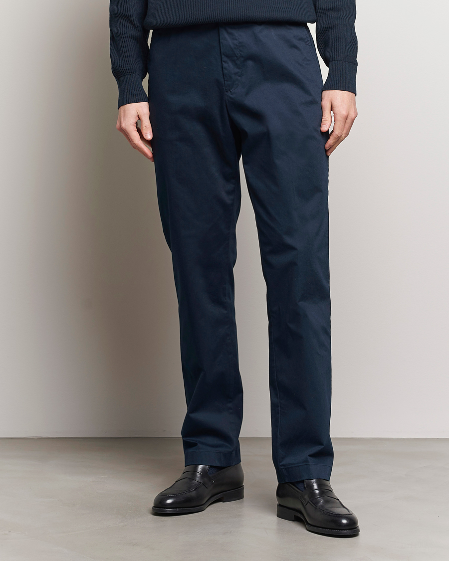 Herre | J.Lindeberg | J.Lindeberg | Lois Cloud Satin Pants Navy