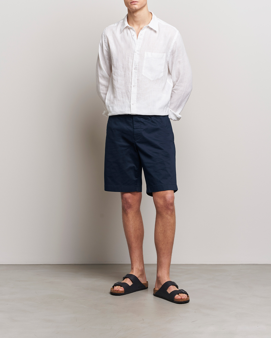 Herre |  | J.Lindeberg | Nathan Cloud Satin Shorts Navy