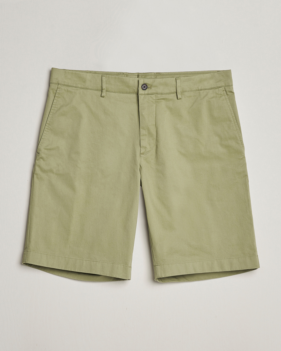 Herre | Shorts | J.Lindeberg | Nathan Cloud Satin Shorts Oil Green
