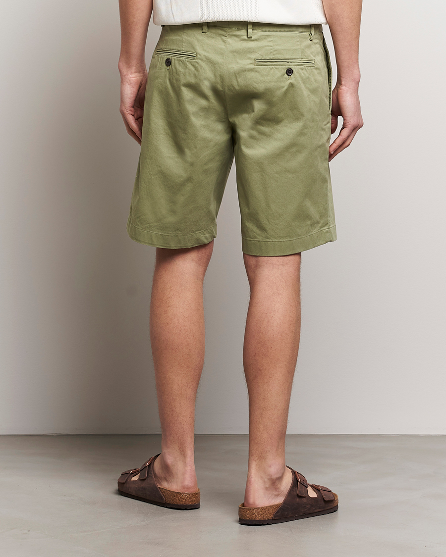 Herre | Shorts | J.Lindeberg | Nathan Cloud Satin Shorts Oil Green