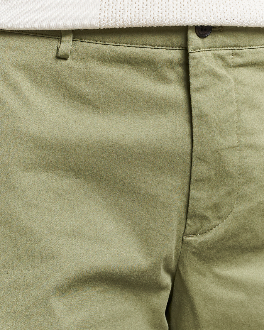 Herre | Shorts | J.Lindeberg | Nathan Cloud Satin Shorts Oil Green