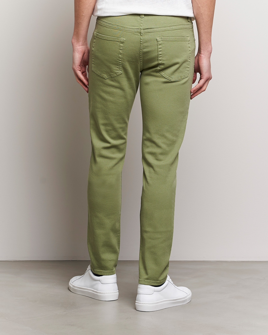 Herre | Bukser | J.Lindeberg | Jay Twill Slim Stretch 5-Pocket Trousers Oil Green