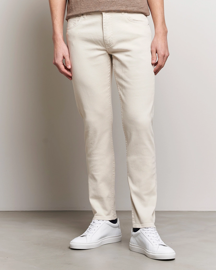 Herre | 5-pocket bukser | J.Lindeberg | Jay Twill Slim Stretch 5-Pocket Trousers Moonbeam