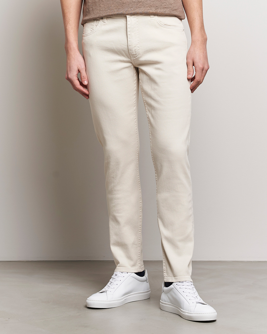 Herre | Loyalitetstilbud | J.Lindeberg | Jay Twill Slim Stretch 5-Pocket Trousers Moonbeam