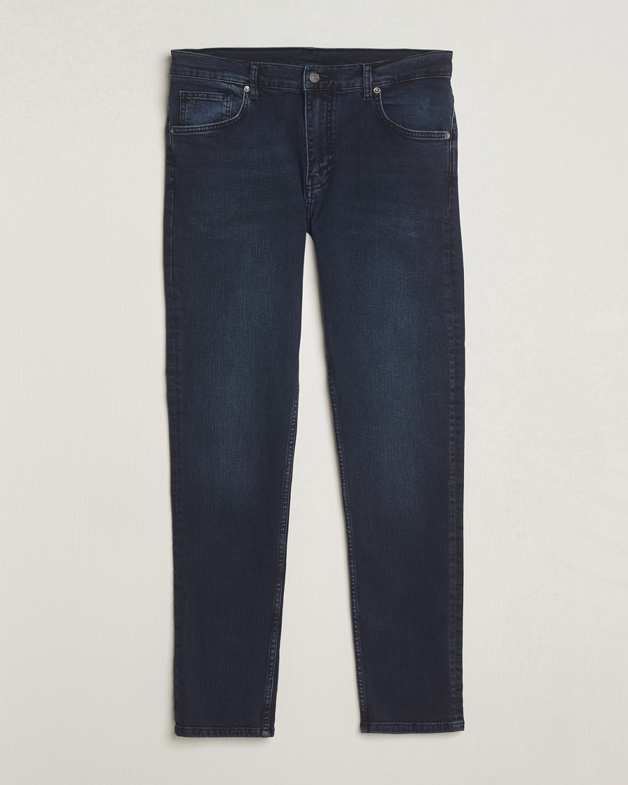 Herre | Blå jeans | J.Lindeberg | Jay Active Blueblack Jeans Dark Blue