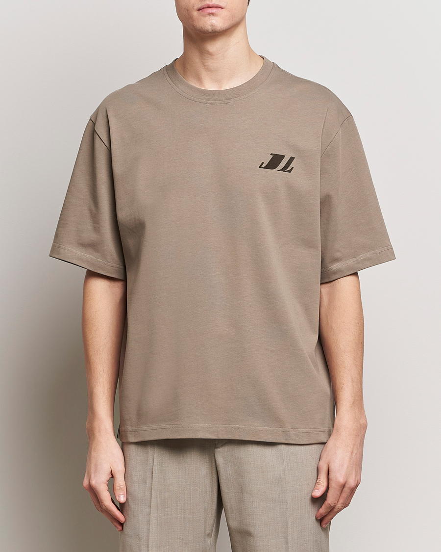 Herre | Kortærmede t-shirts | J.Lindeberg | Cameron Loose T-Shirt Walnut