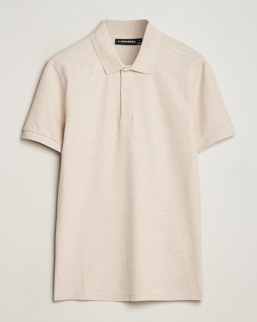 Herre | Polotrøjer | J.Lindeberg | Troy Polo Shirt Moonbeam