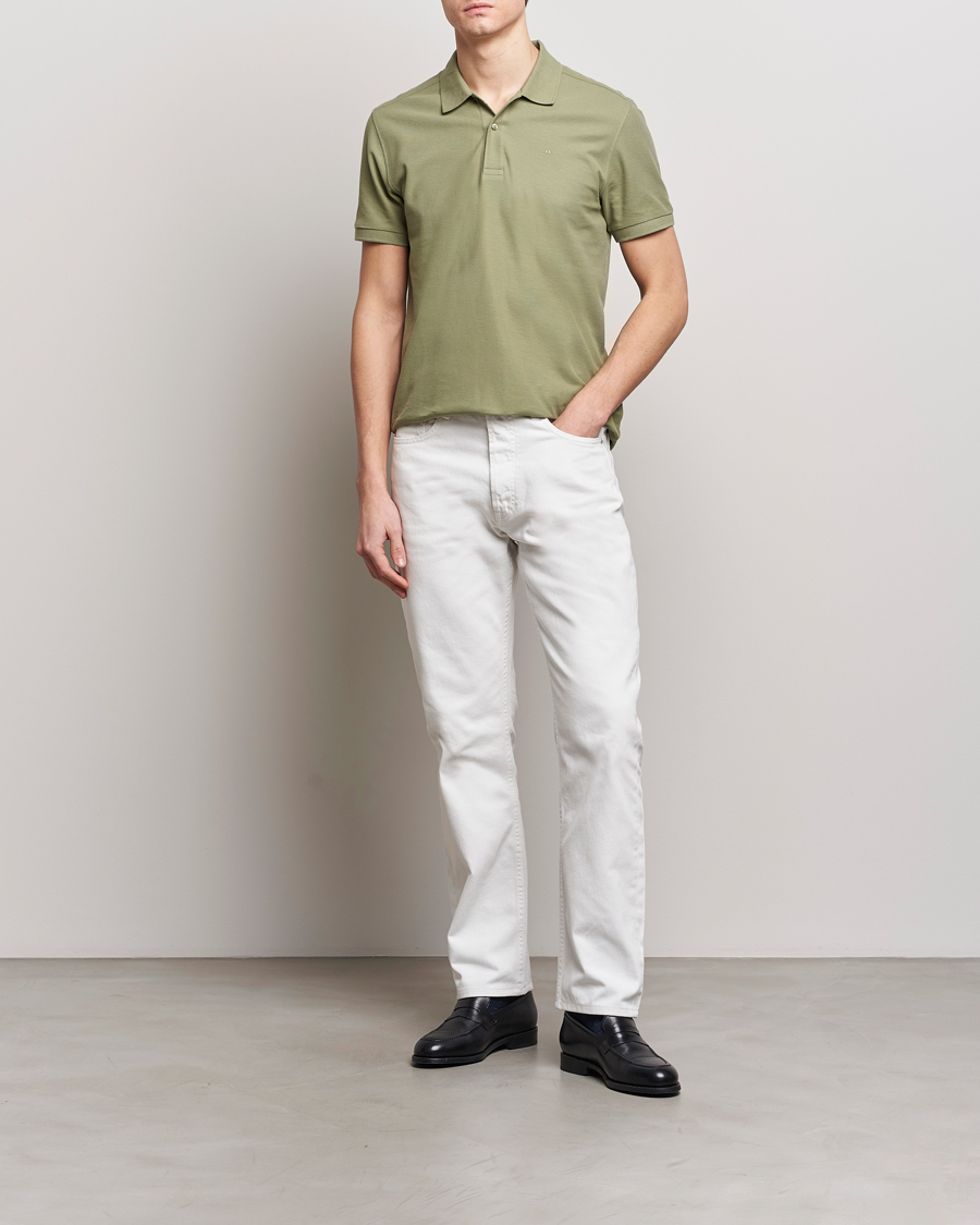Herre | Polotrøjer | J.Lindeberg | Troy Polo Shirt Oil Green