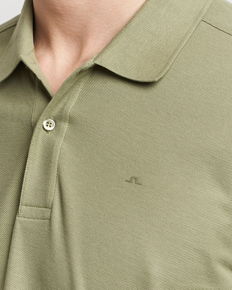 Herre | Polotrøjer | J.Lindeberg | Troy Polo Shirt Oil Green