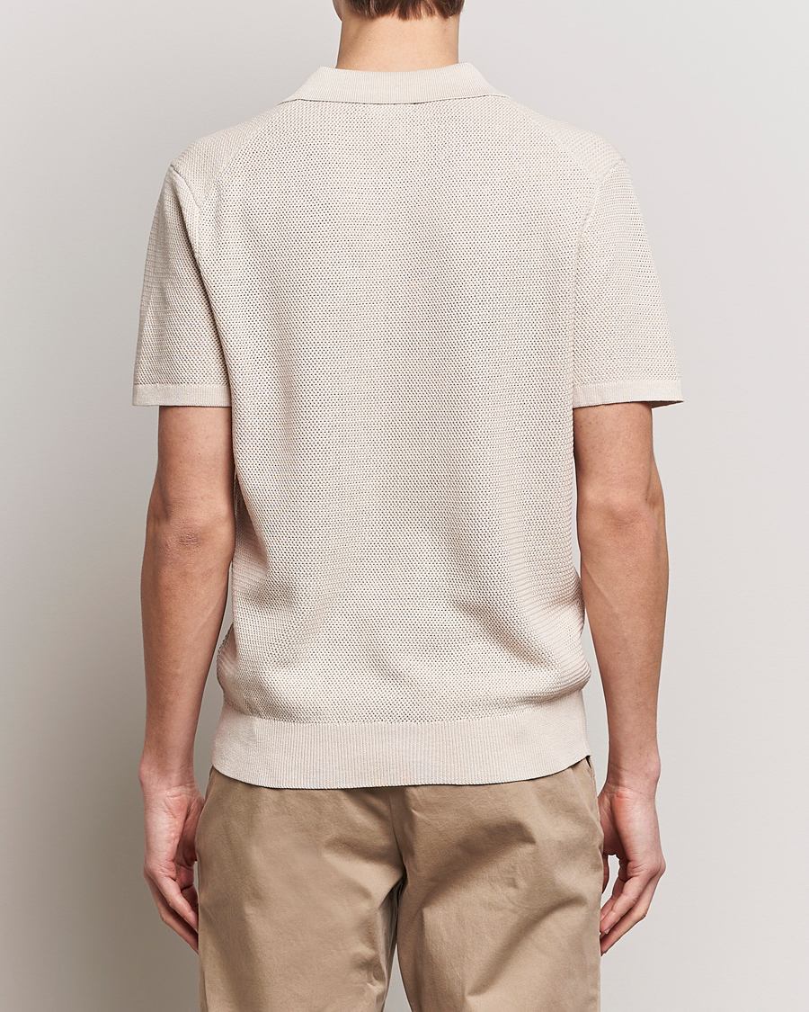 Herre | Polotrøjer | J.Lindeberg | Ben Open Collar Polo Moonbeam