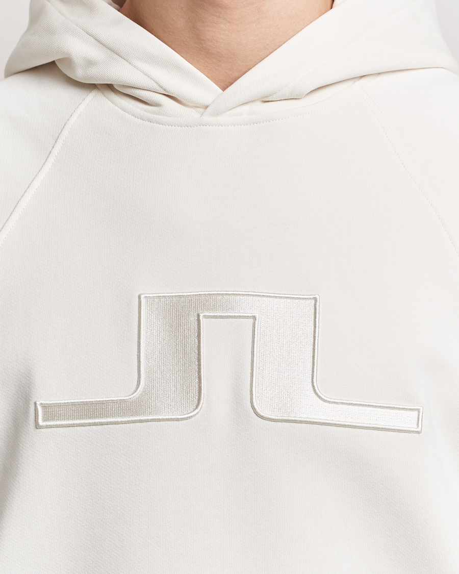 Herre | Trøjer | J.Lindeberg | Callan Bridge Hoodie Cloud White