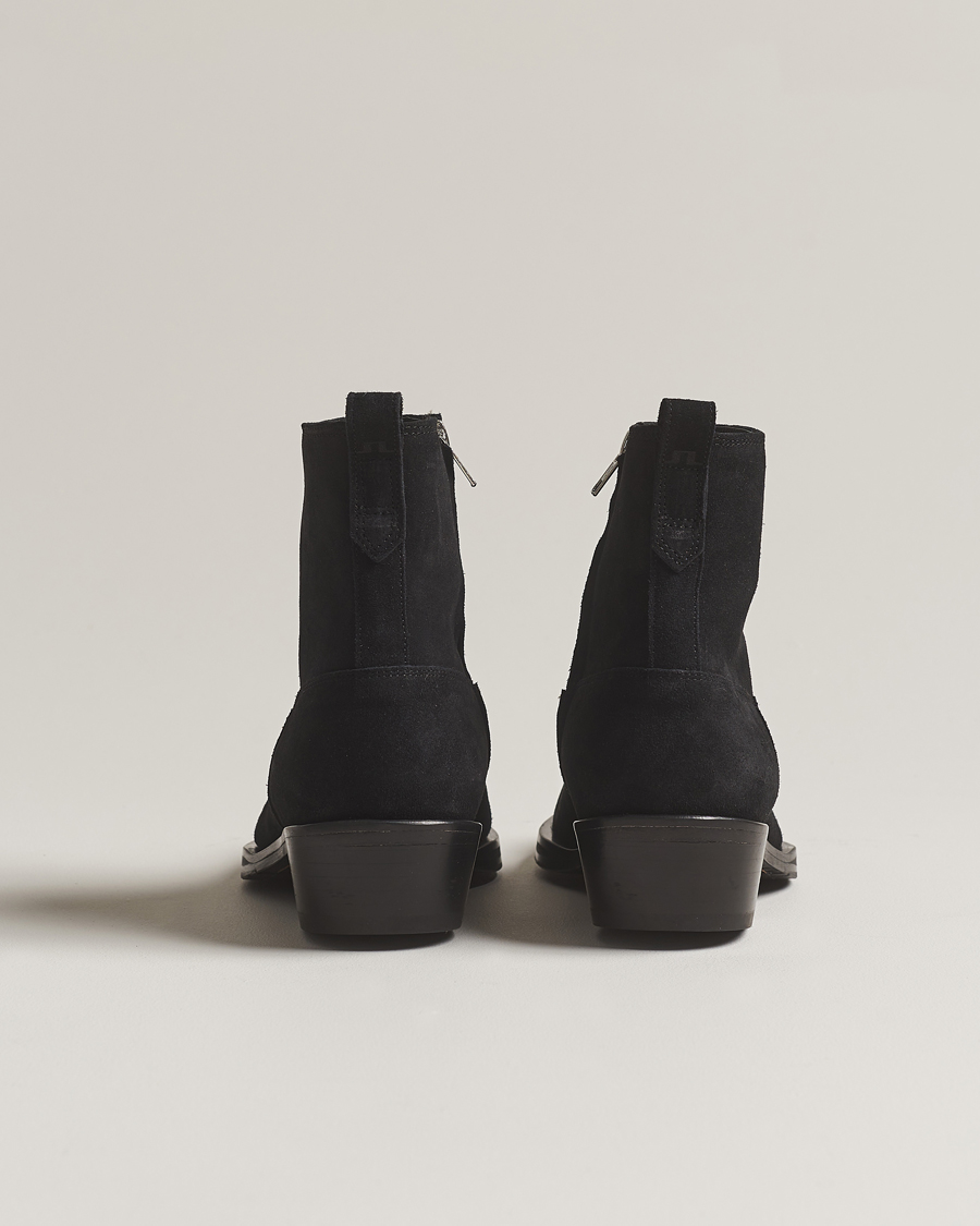Herre | J.Lindeberg Wyatt Suede Boots Black | J.Lindeberg | Wyatt Suede Boots Black