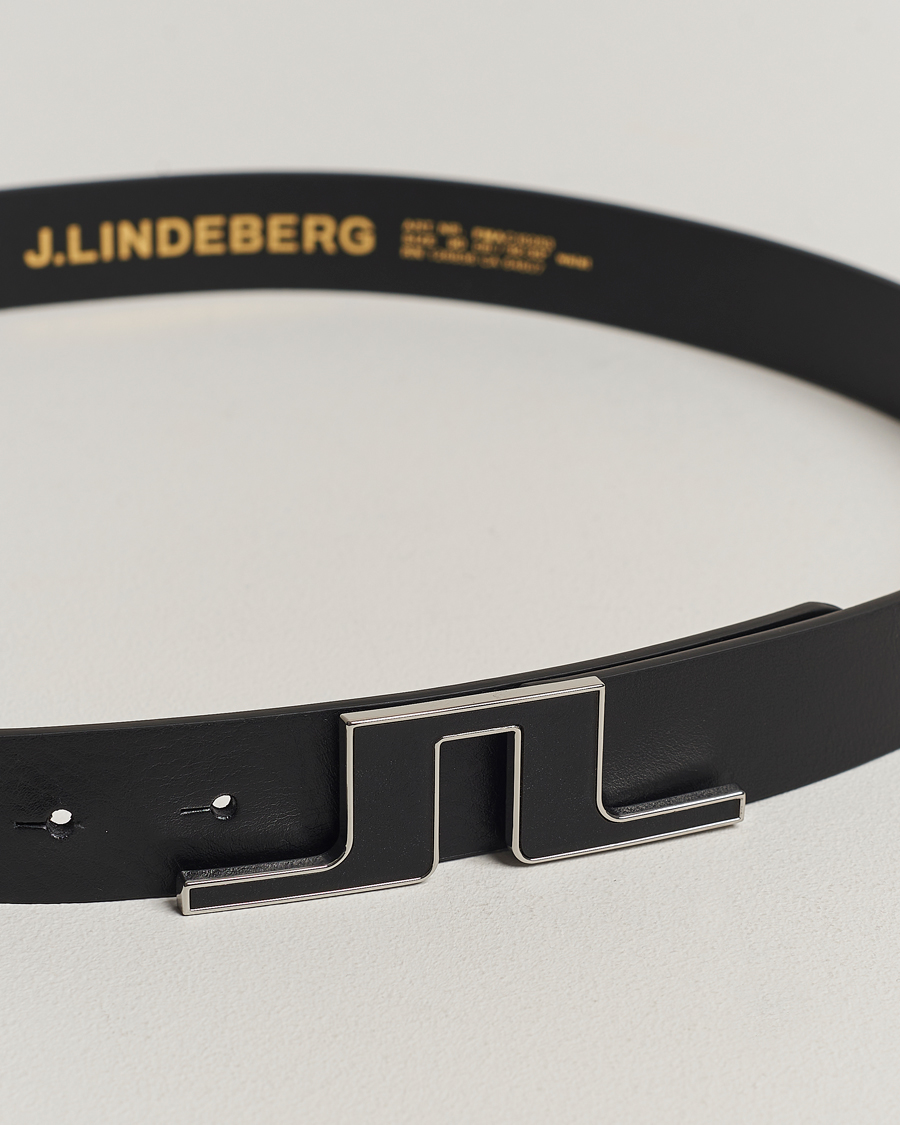 Herre | J.Lindeberg Bridge Belt Black | J.Lindeberg | Bridge Belt Black