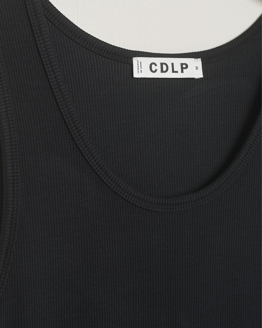 Herre | Tøj | CDLP | Rib Tank Top Off Black