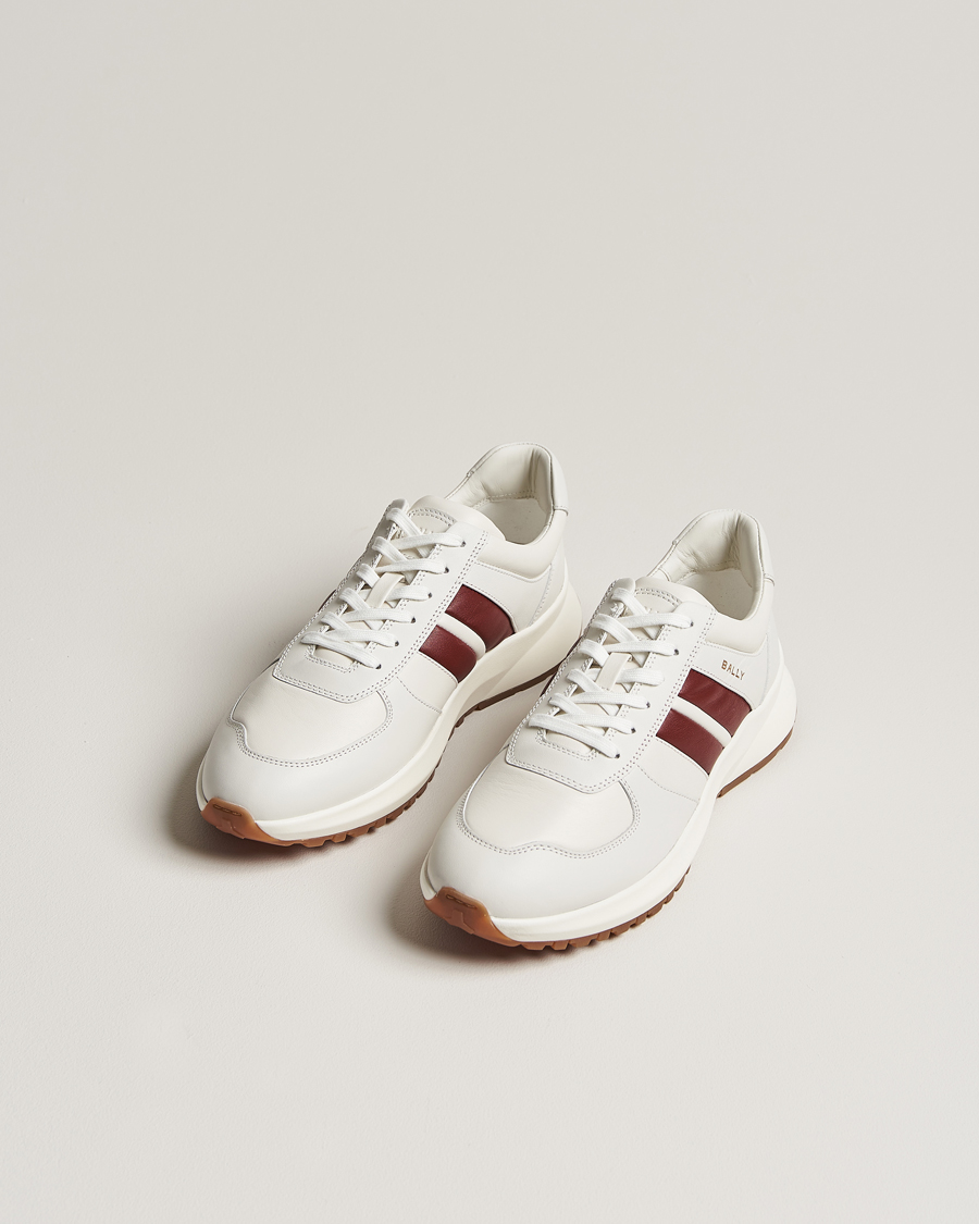 Herre | Hvide sneakers | Bally | Darsyl Leather Running Sneaker White