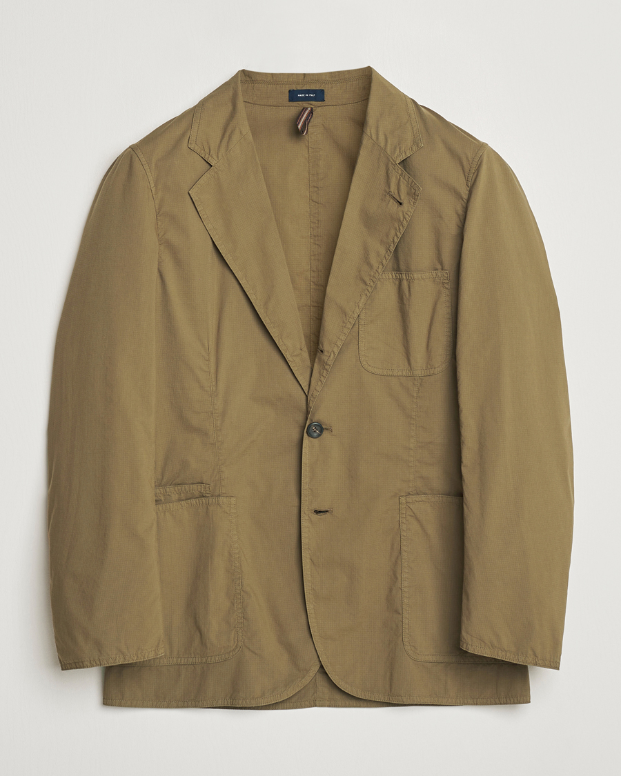Herre | Blazere & jakker | Drake's | MKVIII Lightweight Double Games Blazer Olive