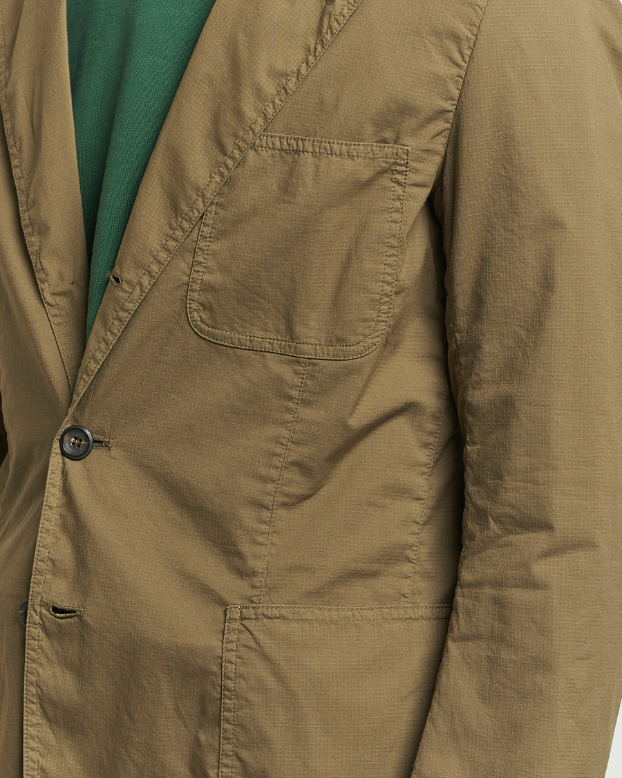 Herre | Blazere & jakker | Drake's | MKVIII Lightweight Double Games Blazer Olive