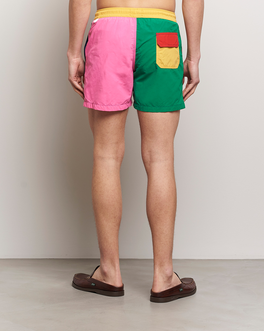Herre | Badebukser | Drake's | Colourblock Swimshorts Multi