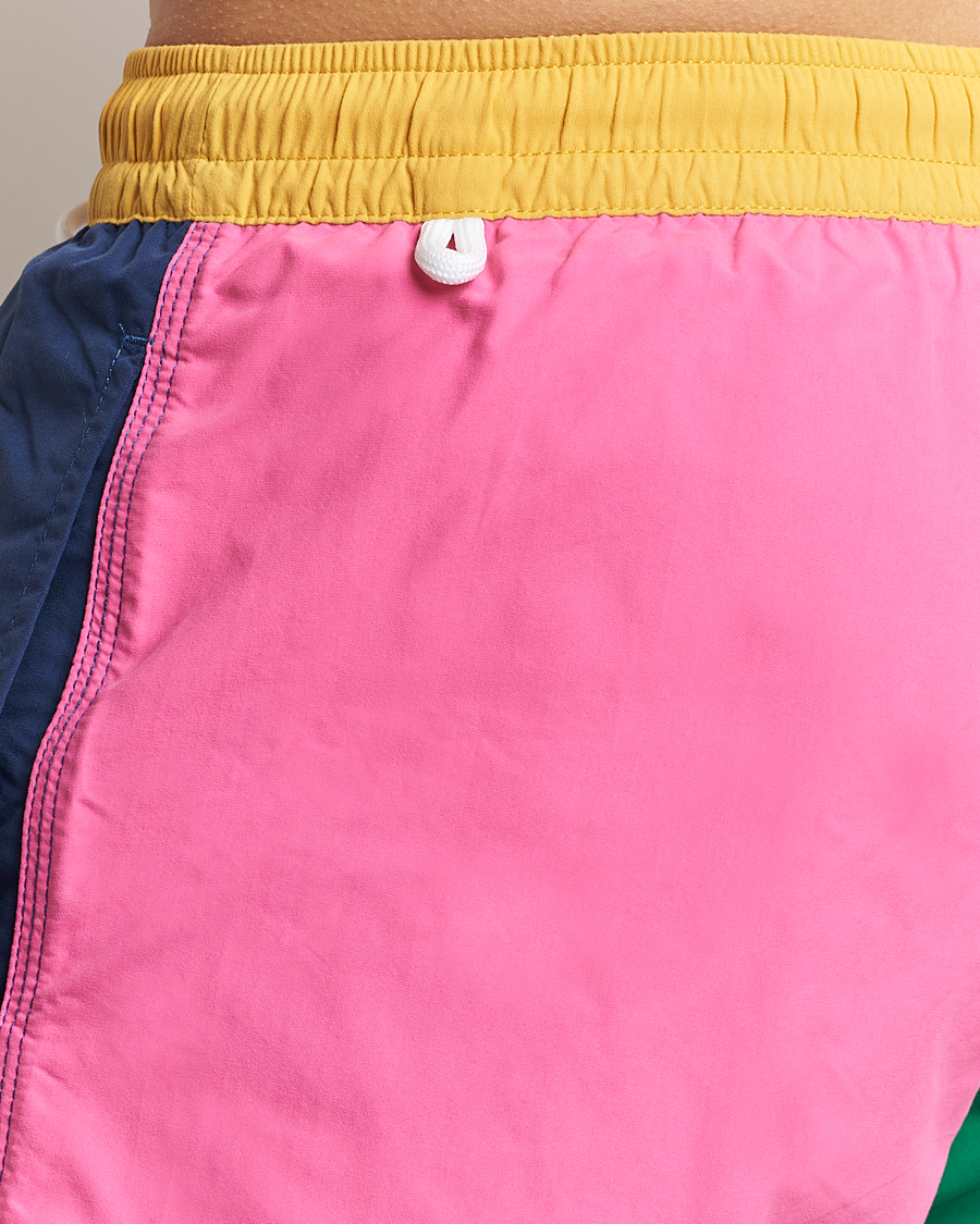Herre | Badebukser | Drake's | Colourblock Swimshorts Multi