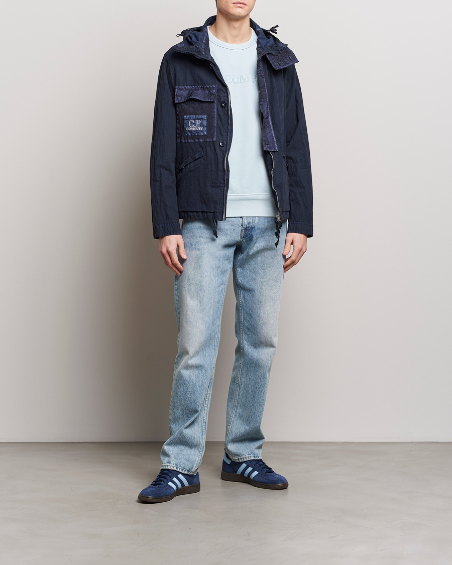 Herre | Jakker | C.P. Company | 50 Filli Gum Cotton/Nylon Jacket Navy