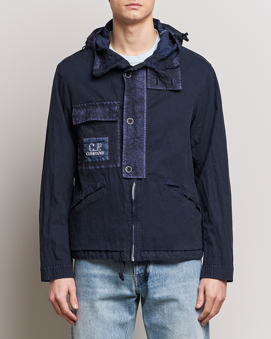 Herre | Contemporary Creators | C.P. Company | 50 Filli Gum Cotton/Nylon Jacket Navy