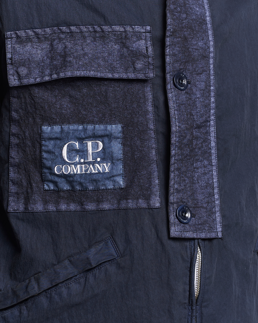 Herre | Jakker | C.P. Company | 50 Filli Gum Cotton/Nylon Jacket Navy