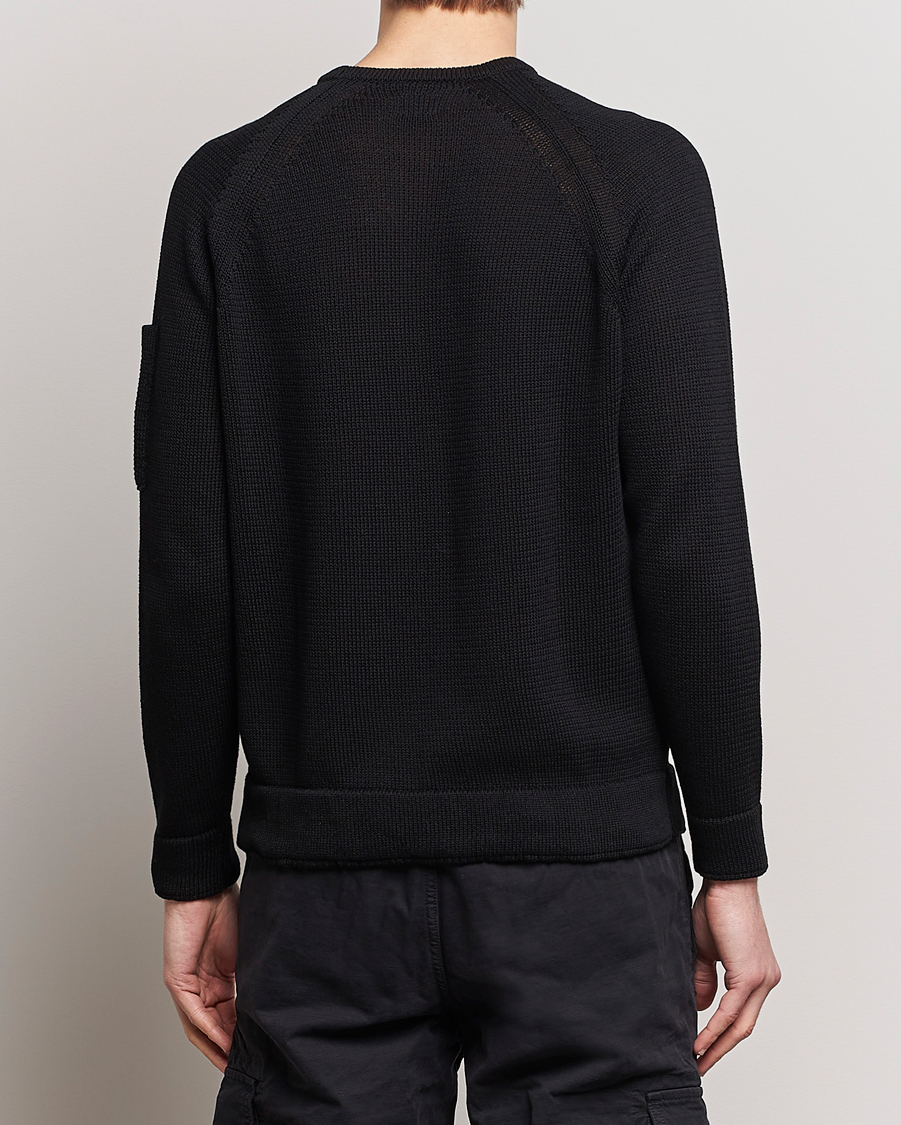Herre | Trøjer | C.P. Company | Compact Cotton Lens Crewneck Black