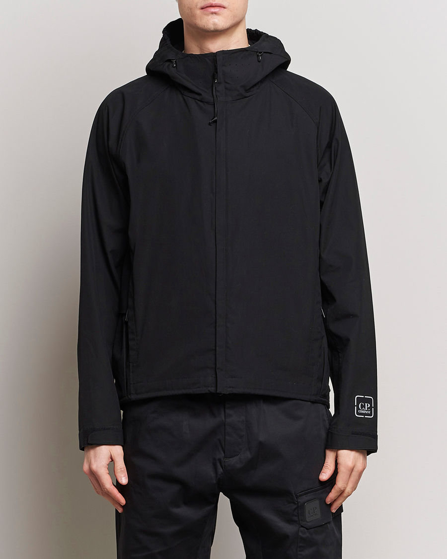 Herre | Moderne jakker | C.P. Company | Metropolis Water Resistant Hyst Cotton Jacket Black