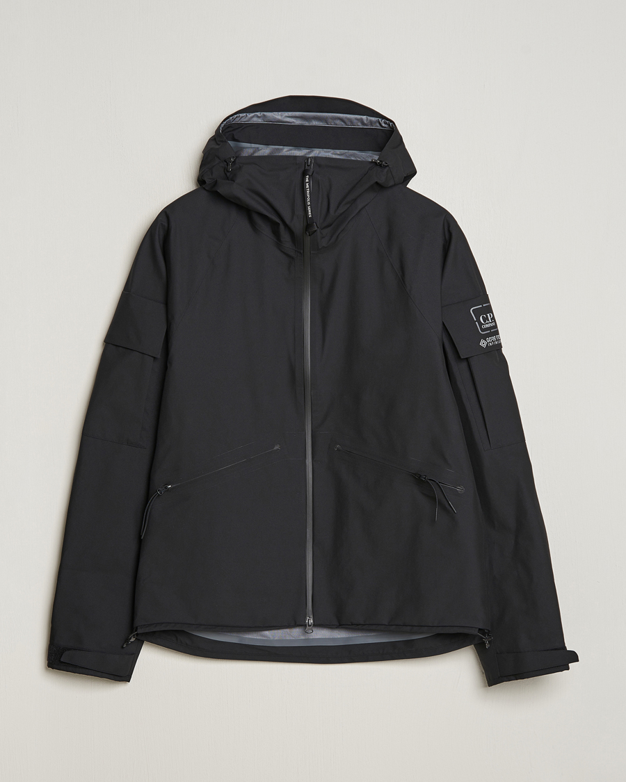 Herre |  | C.P. Company | Metropolis GORE-TEX Nylon Hooded Jacket Black