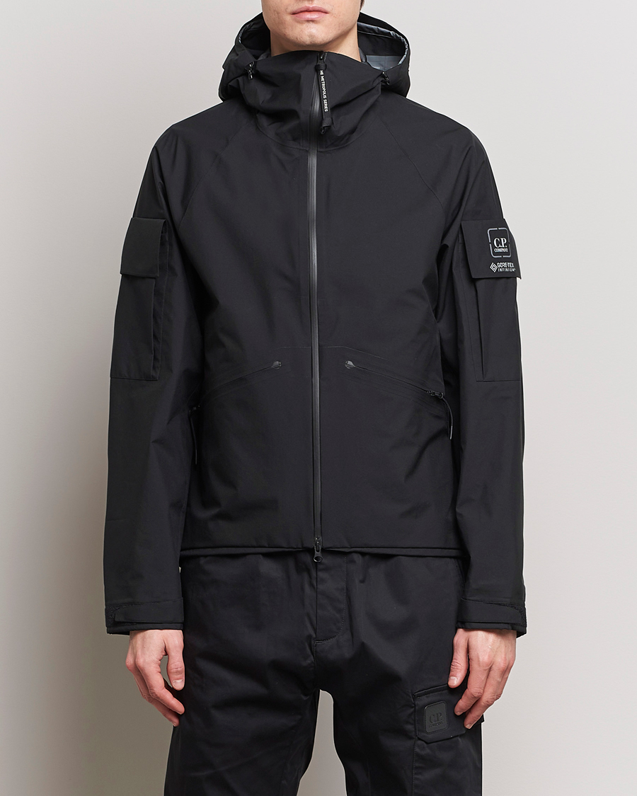 Herre | Jakker | C.P. Company | Metropolis GORE-TEX Nylon Hooded Jacket Black