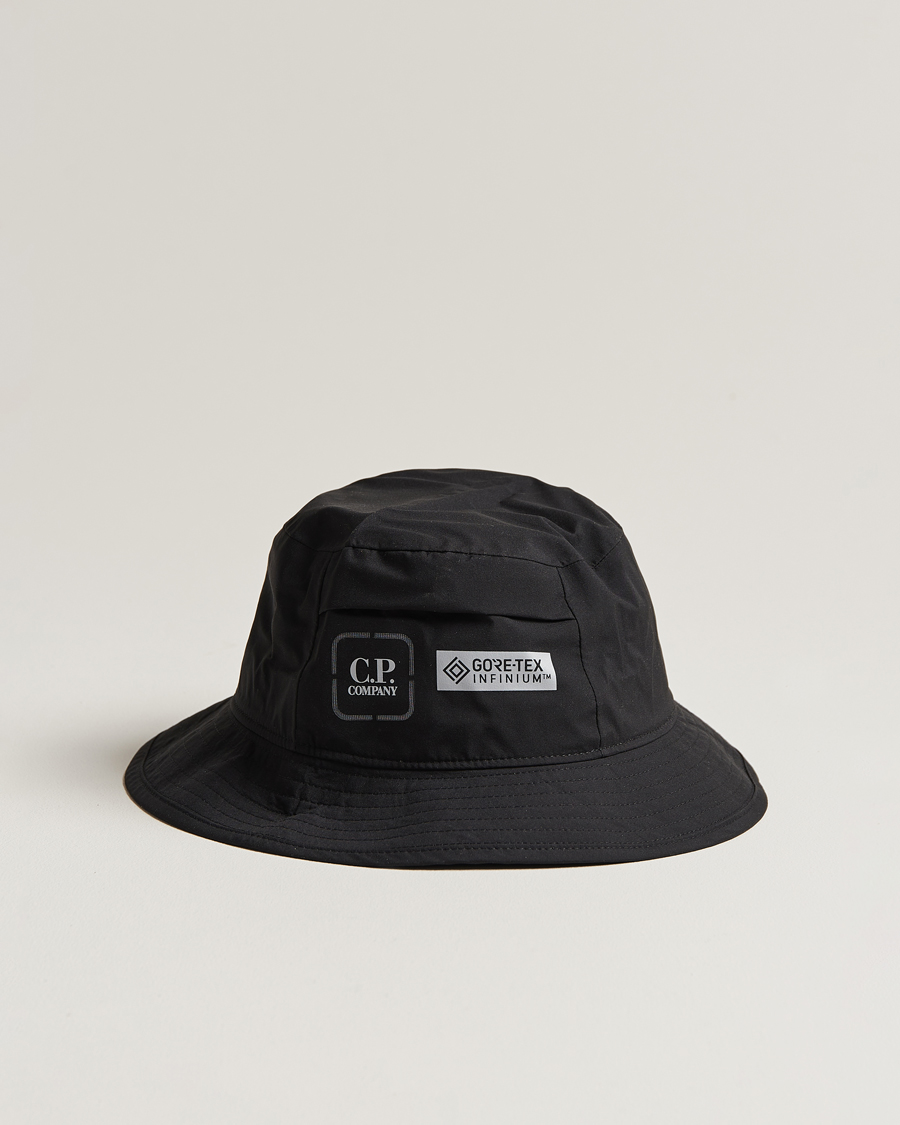 Herre | C.P. Company Metropolis Gore-Tex Bucket Hat Black | C.P. Company | Metropolis Gore-Tex Bucket Hat Black