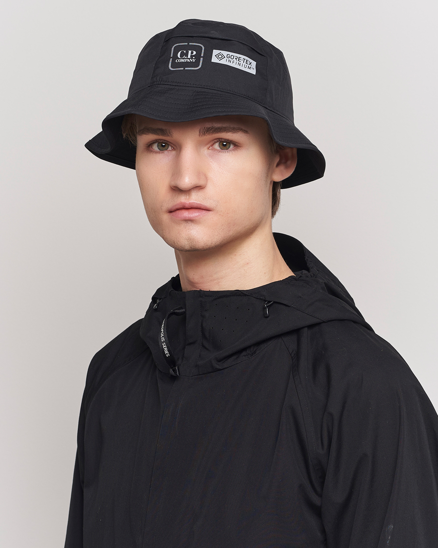 Herre | C.P. Company Metropolis Gore-Tex Bucket Hat Black | C.P. Company | Metropolis Gore-Tex Bucket Hat Black
