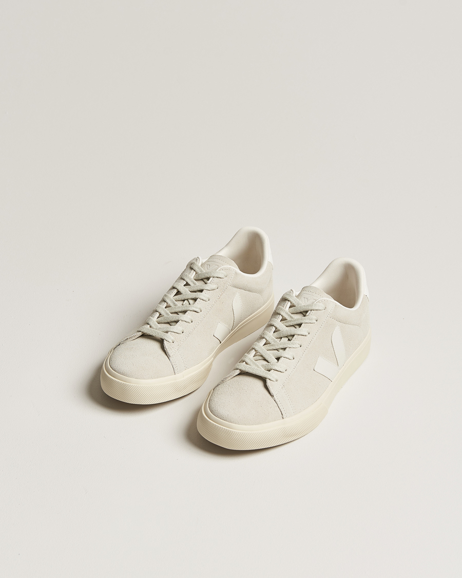 Herre | Contemporary Creators | Veja | Campo Suede Sneaker Natural White