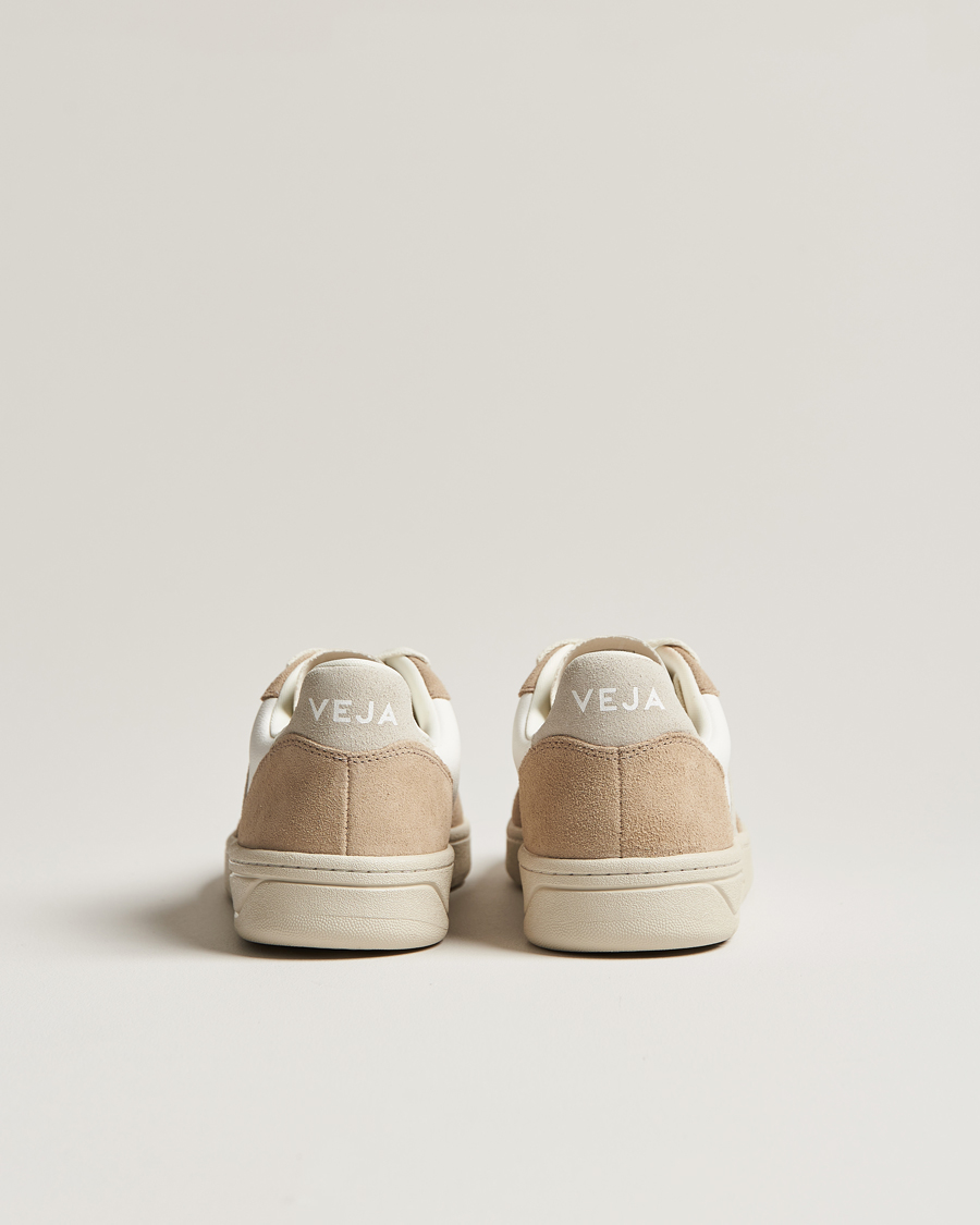 Herre | Veja V-10 Chromefree Leather Extra White/Natural Sahara | Veja | V-10 Chromefree Leather Extra White/Natural Sahara