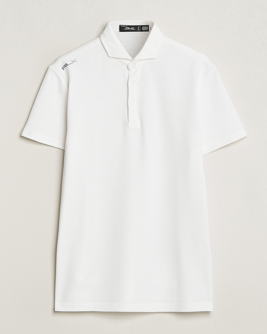 Herre | Polotrøjer | RLX Ralph Lauren | Short Sleeve Polo Ceramic White
