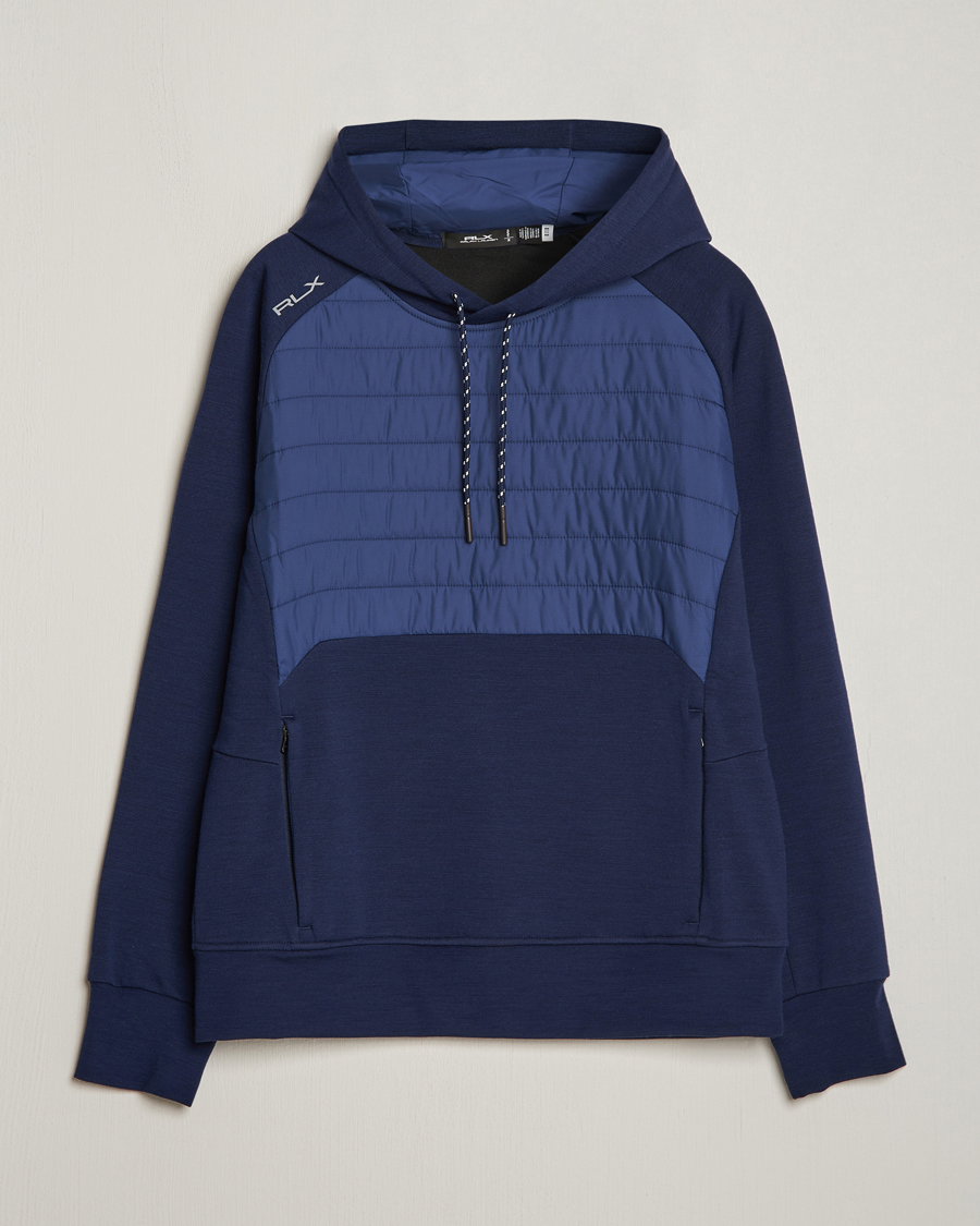 Herre | Trøjer | RLX Ralph Lauren | Performance Hybrid Hoodie Refined Navy