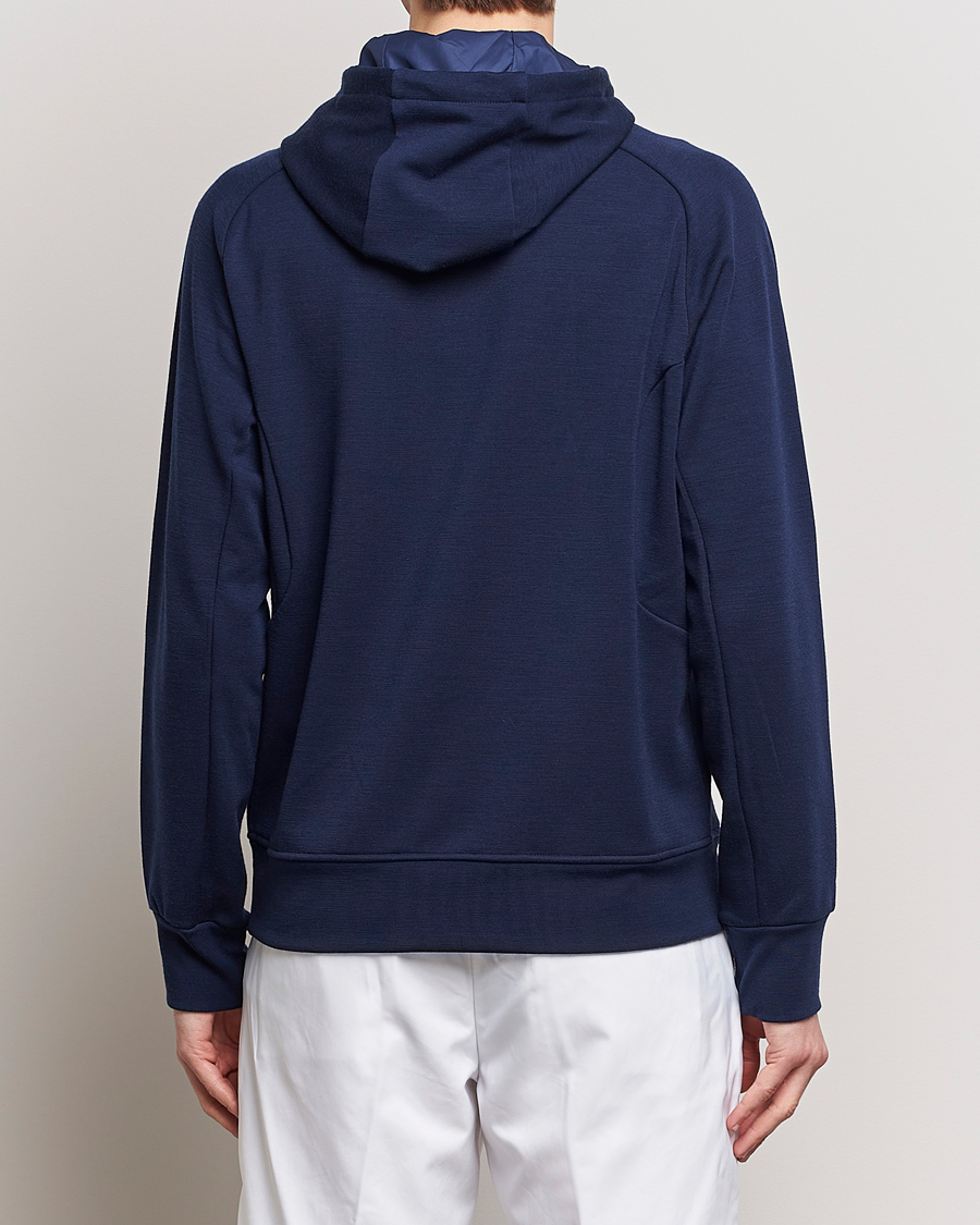 Herre | Trøjer | RLX Ralph Lauren | Performance Hybrid Hoodie Refined Navy